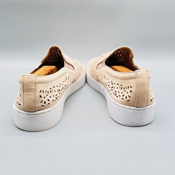 Vionic Shoes Women 8 Pink Sneakers Midi Perf Slip On Casual Perforated Slip On - Picture 8 of 13